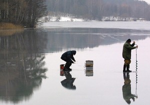 зимняя рыбалка, тонкий текст