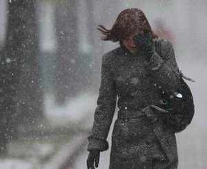 снегопад штормовое предупреждение